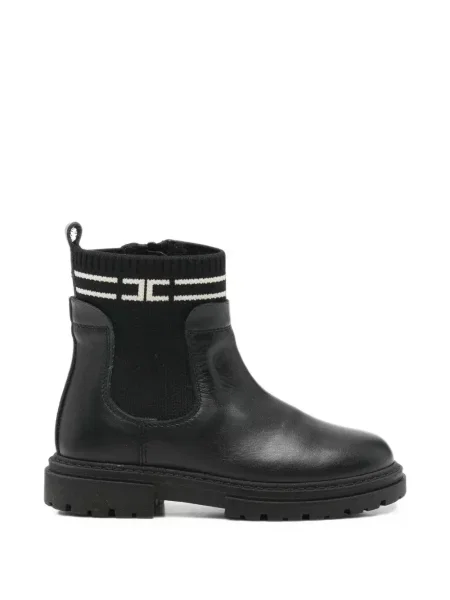 Buty do kostki dziecięce Elisabetta Franchi czarne