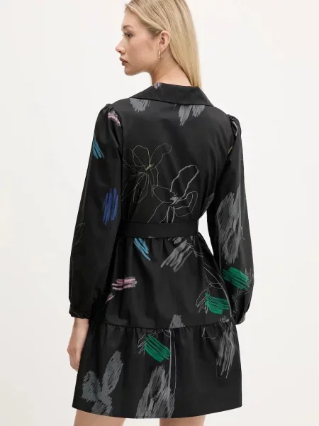 Платье мини Desigual черное