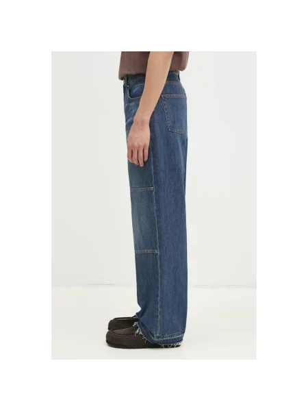 Helmut Lang jeansy Carpenter niebieskie