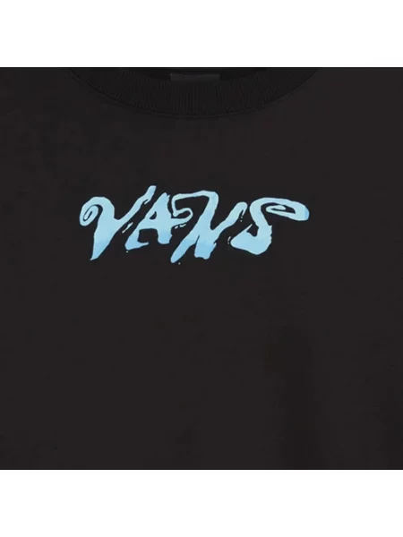 Bluza Vans z okrągłym dekoltem czarna