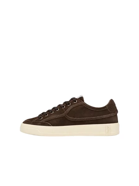 Sneakersy Autry skórzane brązowe