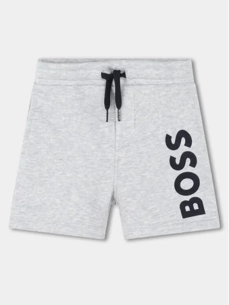 Boss Спортни шорти M сив