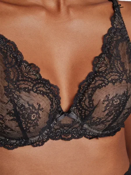Sutien Aubade din dantelă negru