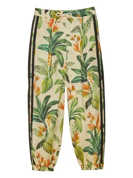 Spodnie Farm Rio z nadrukiem w tropikalny nadruk