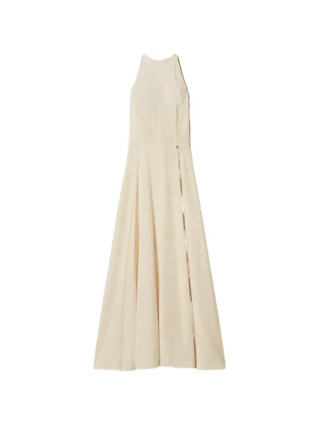 Rochie Twinset cu legături cu gât halter de costum