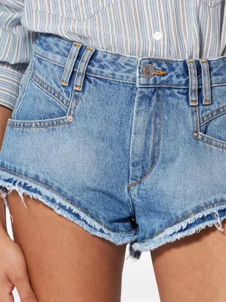 Pantaloni scurți Isabel Marant albastru