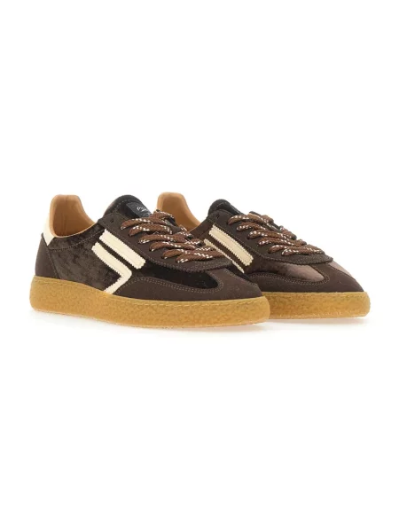 Sneakersy Puraai brązowe