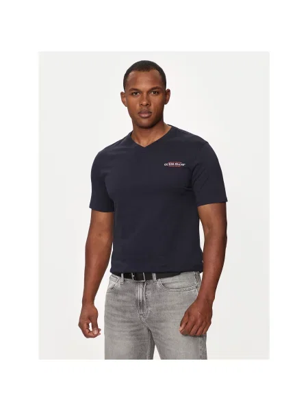 Guess Jeans T-shirt Slim Fit tamnoplava