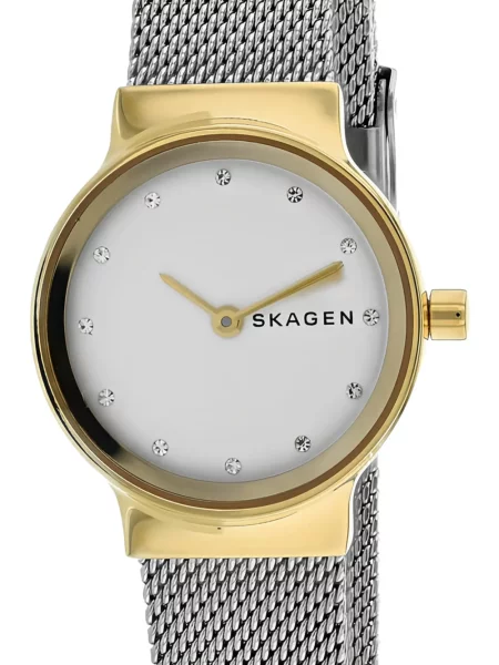 Ceas Skagen plasă alb