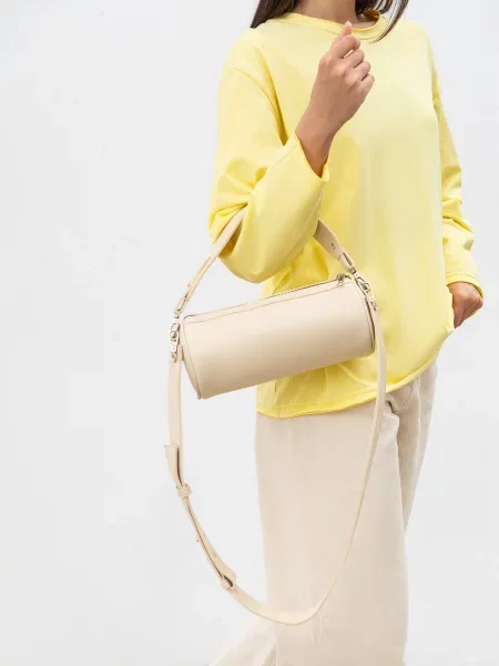 Romashka Луна Сумка Молочний Штучна шкіра