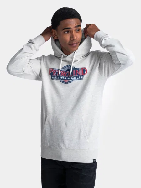 Petrol Industries Mikina šedá