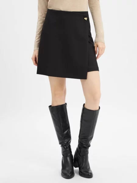 HUGO spódniczka mini Raluni Kobiety jednolity 34 czarny
