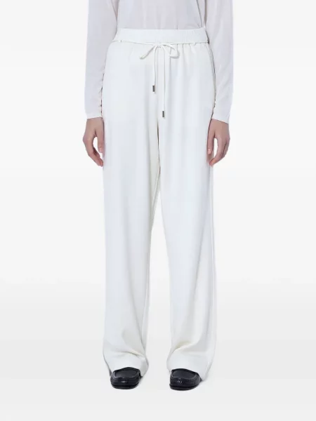 Pantaloni Max Mara cu cordon alb