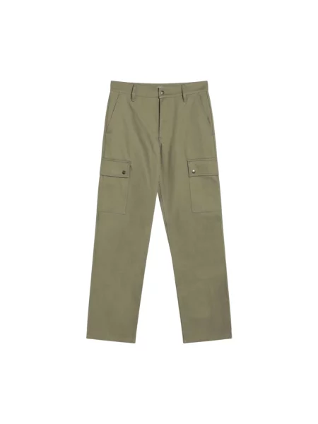 Spodnie Burberry zielone