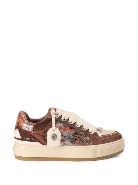 Sneakerși Kurt Geiger London cu imagine maro