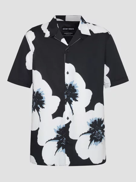 Повседневная рубашка Antony Morato черная