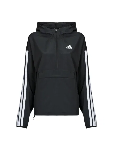 Csíkos ruha Adidas fekete
