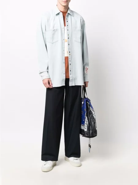 Marškiniai Golden Goose mėlyna