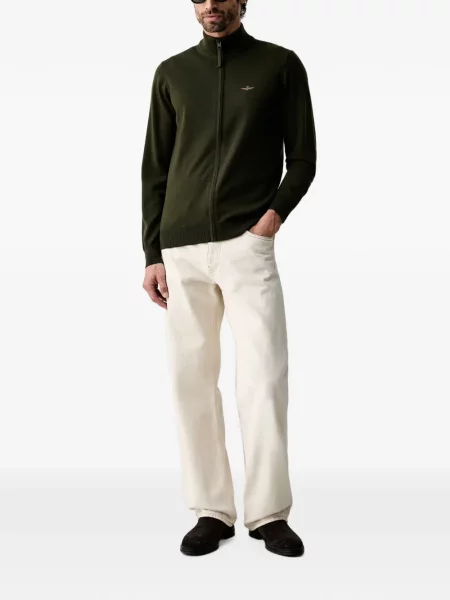 Cardigan Aeronautica Militare verde