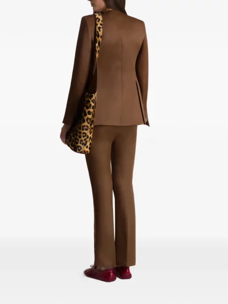 Pantaloni Alberta Ferretti maro