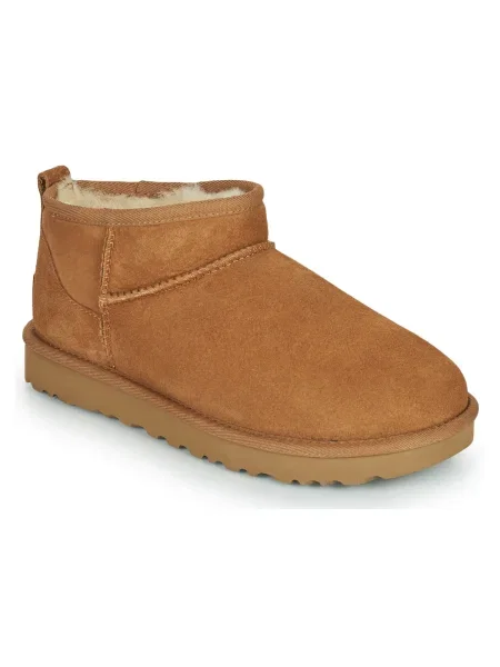 UGG Bőr hótaposó CLASSIC barna