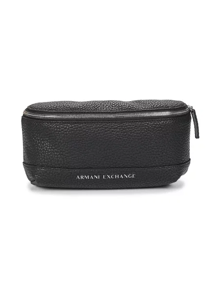Torba za okrog pasu Armani Exchange črna
