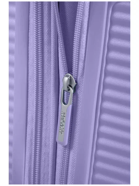 Чемодан American Tourister фиолетовый