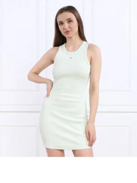 Tommy Jeans Rochie verde