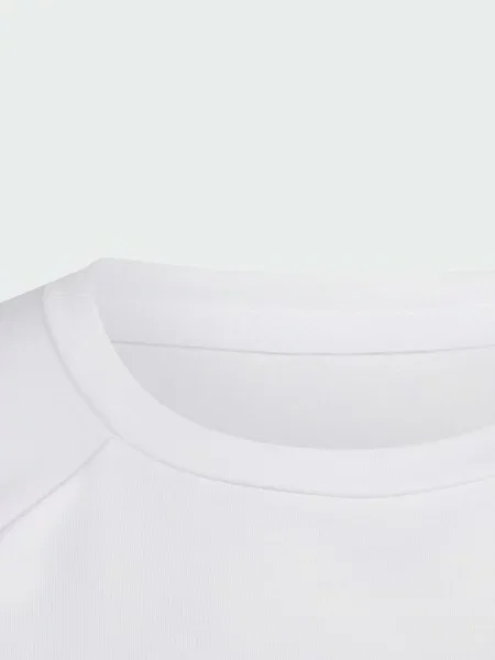 Дитяча Футболка adidas 3 Stripes перероблений білий