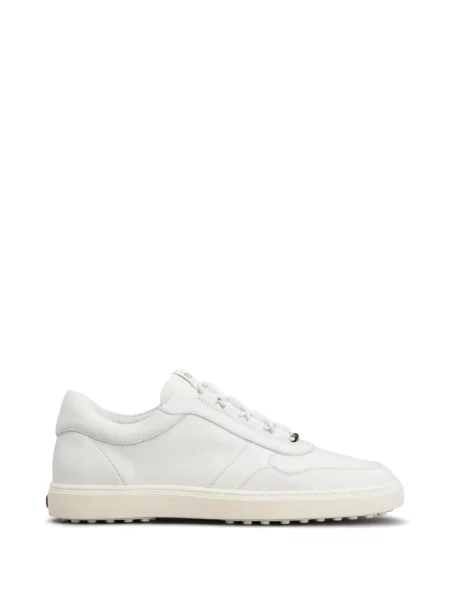 Sneakerși Tod's din piele cu buline alb