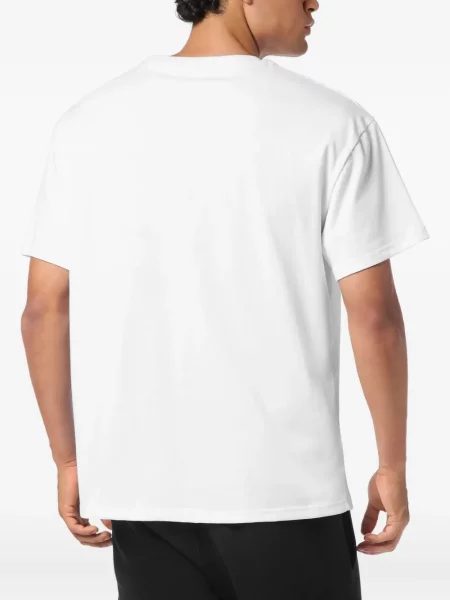 Tricou Plein Sport cu imagine cu dungi de tigru alb
