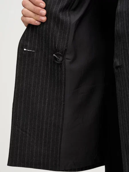 Жилет Sisley двобортний сірий