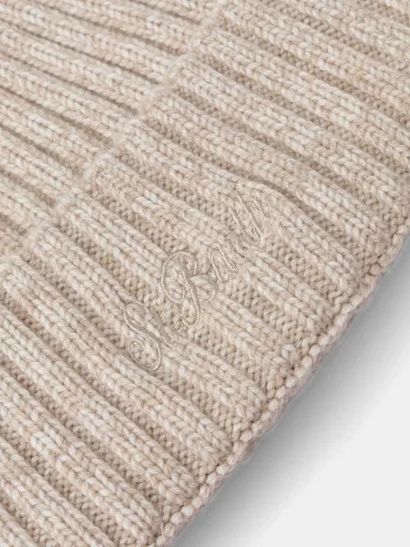 Шерстяная шапка Mc2 Saint Barth фиолетовая