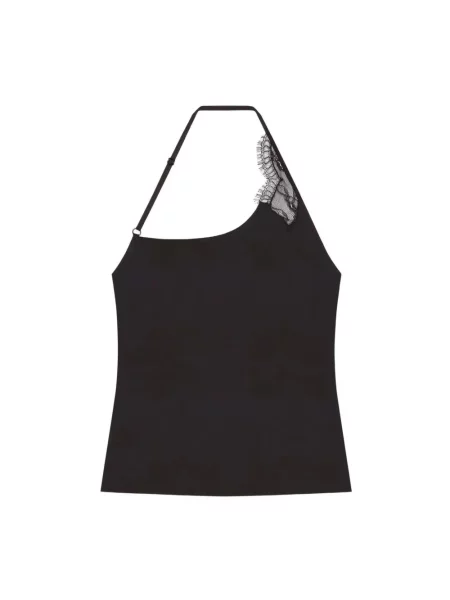 Top Courreges asymetryczny czarny