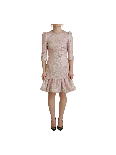 Sukienka Dolce And Gabbana różowa