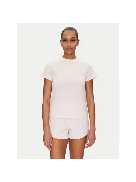 Guess Póló Slim Fit rózsaszín