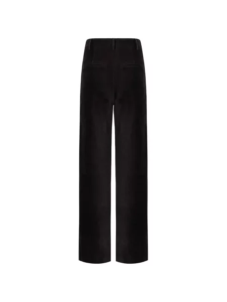Pantaloni Marella de catifea cord gri
