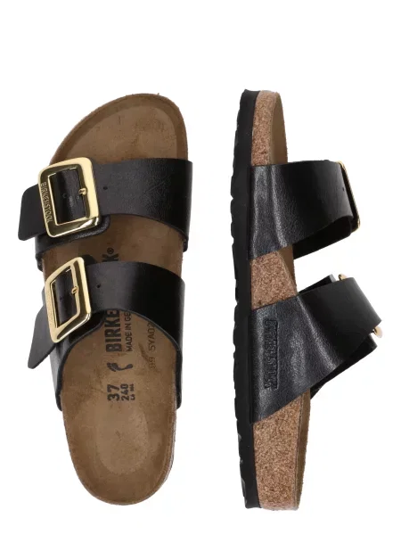 Šľapky Birkenstock s prackou hnedá