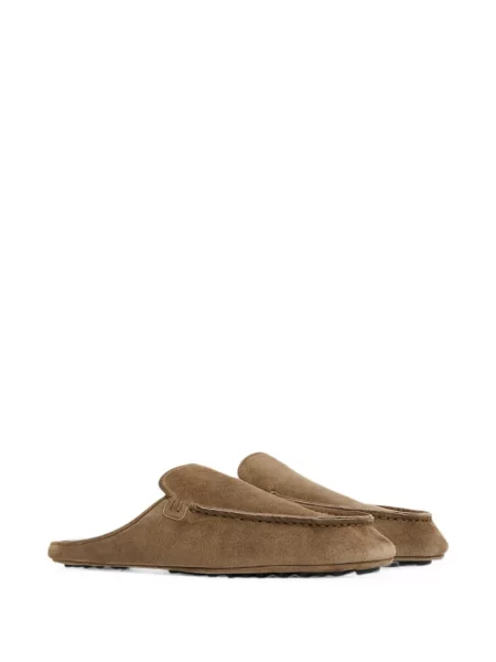 Mocasini Mansur Gavriel din piele de căprioară maro