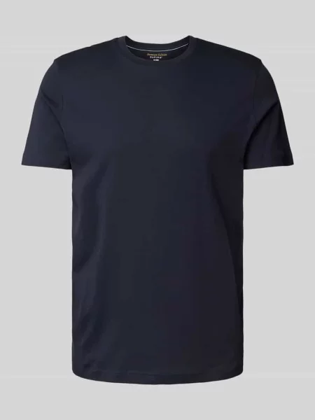 T-shirt z okrągłym dekoltem Christian Berg Men granatowa