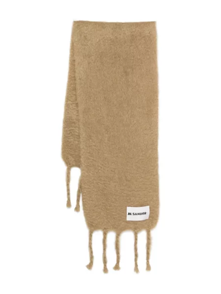 Fular Jil Sander cu franjuri