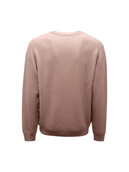 Sweter Emporio Armani wełniany beżowy