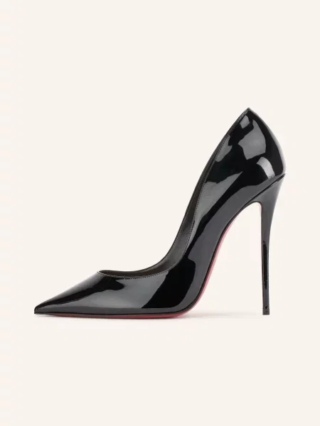 Christian Louboutin Lakované Lodičky La Pigalle černá
