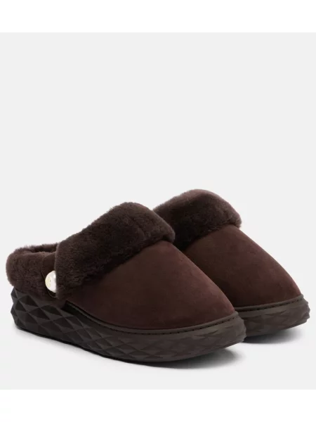 Copati Jimmy Choo iz semiša rjava