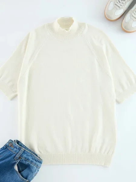 Top Trendyol ze stójką bez fiszbin