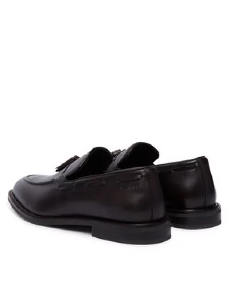 Loaferice Gant Lozham Tamno smeđa