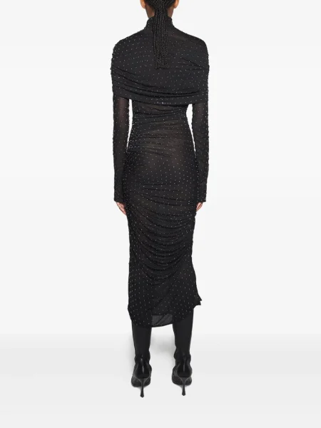 Rochie midi Mugler negru