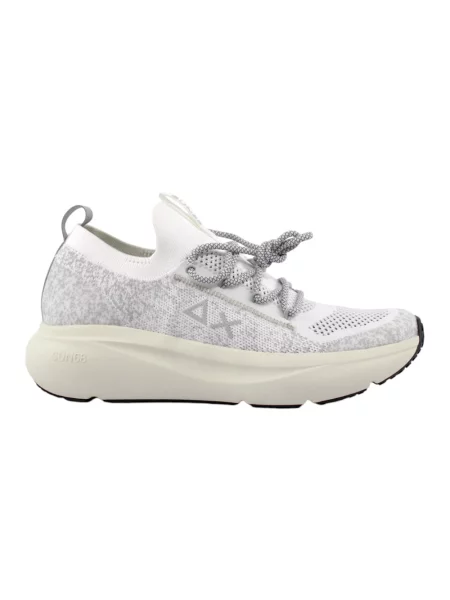 Sneakersy Sun68 białe