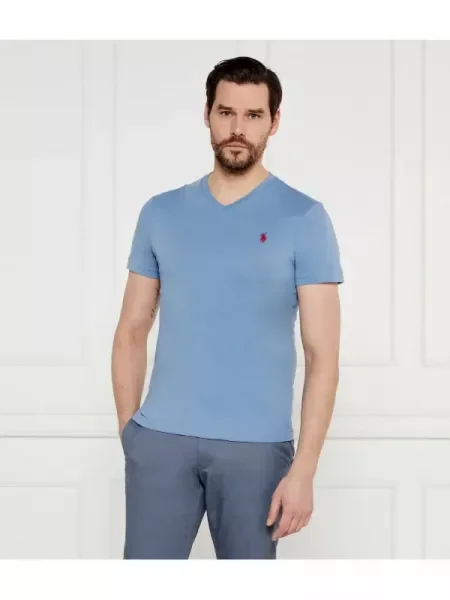 POLO RALPH LAUREN Póló | Custom slim fit kék