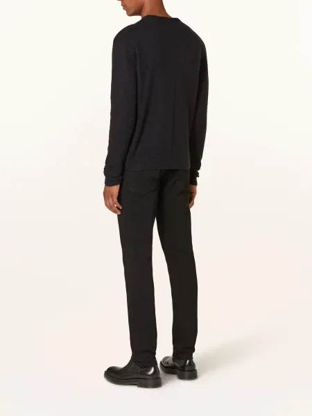 Zegna Džíny Roccia Slim Fit black černé
